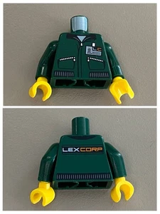 LEGO Dark Green Torso Batman LEXCORP Back 973pb2327c01 sh0224 sh0223 Set 76045 - Picture 1 of 1