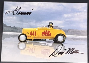 Don Miller #441 handsignierte Hero Card Mac Tools 1929 Ford Model A Roadster LESEN - Bild 1 von 3