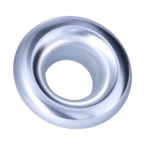 Ι Silver 73mm/2.9in Car Short Cold Air Intake Turbo Horn Aluminum Velocity - Picture 1 of 12