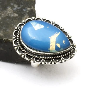 Doublet Opal Edelstein ethnischer handgefertigter Ring Schmuck Geschenk US-Größe - 7,5 AR 33374 - Bild 1 von 1