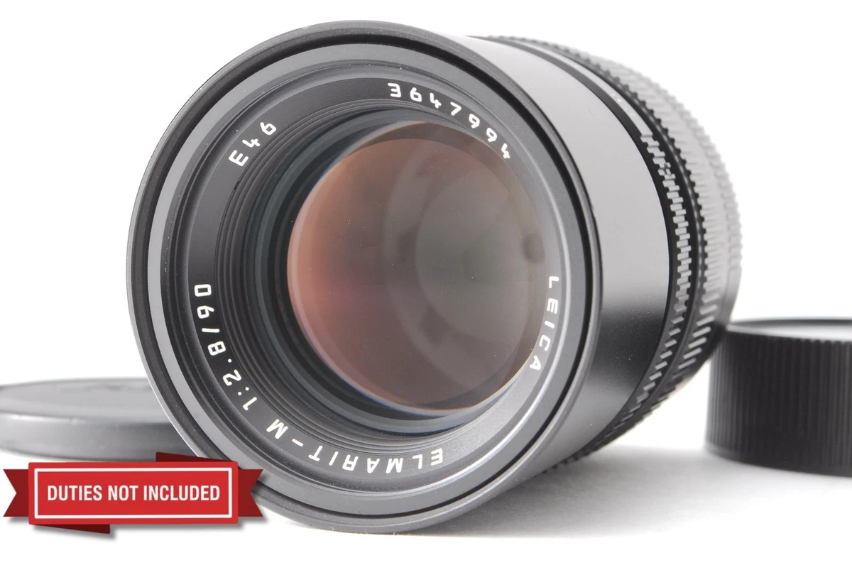Leica ELMARIT-M 90mm Focal f/2.8 Camera Lenses for sale | eBay