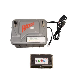 RAZOR Universal P-1000R 12V Battery Power Kit w/ Delta II 4B Remote & Bezel NEW! - Picture 1 of 6
