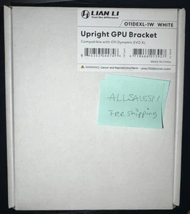 Lian-Li O11DEXL-1W O11D EVO XL Pionowy uchwyt GPU Biały - Zdjęcie 1 z 2