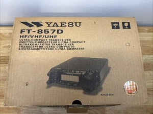 YAESU FT-857D HF/VHF/UHF ALL MODE Nadajnik-odbiornik 50/144/430MHz Działający - Zdjęcie 1 z 16