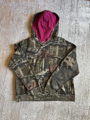 Пуловер молодежный Mossy Oak Break-Up Infinity камуфляжная толстовка с капюшоном розовый с подкладкой размер XL (16–18) - Изображение 1 из 4