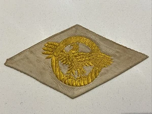 Original WWII U.S. NAVY RUPTURED DUCK HONORABLE DISCHARGE WHITE PATCH WW2 - Picture 1 of 2