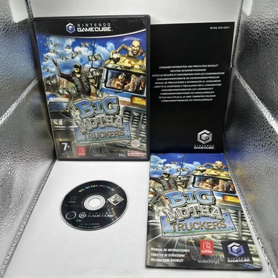 BIG MUTHA TRUCKERS • Nintendo GameCube Game + Manual (2003) PAL • Trucking Sim - Image 1 of 4