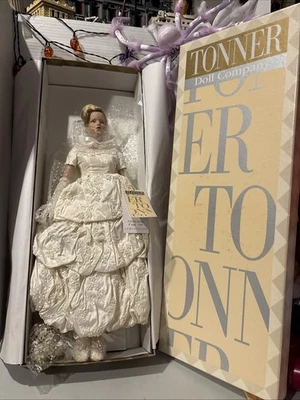 "Vestido de novia vintage Tonner 19"" FELICITY muñeca novia edición limitada 115/500" Foto 1 de 4
