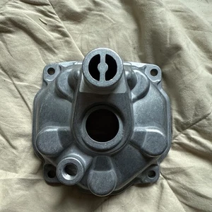 ROTAX FR125 pre EVO cylinder head cover silver NEW as shown - Foto 1 di 6