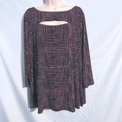 Cato Cute Multicolor Spotted Top Size 18/20W - Image 1 of 3