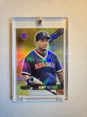 2001 Bowmans Best Manny Ramirez Refractor #27 - Image 1 of 2