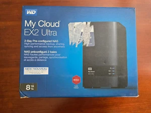 #0093 WD My Cloud EX2 Ultra NAS 8TB *EMPTY BOX* - Picture 1 of 4