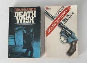 Death Wish & Death Sentence Brian Garfield. Vintage Novels. - Picture 1 of 7