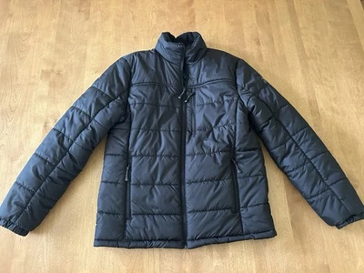 Abrigo chaqueta acolchada de invierno ZeroXposur para hombre talla pequeña peso medio negro Foto 1 de 4