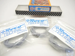 Roco 04729A / 0976A (10499) 6 x adaptador matricial, 3 x cables sin usar, 4 x embalaje original, - Imagen 1 de 3