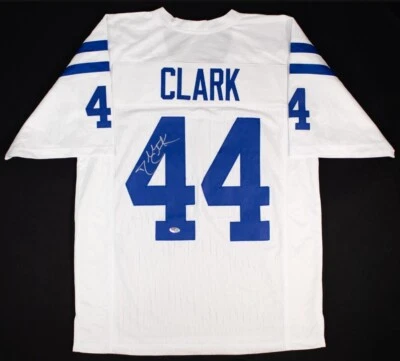DALLAS CLARK Signed Indianapolis Colts Custom  XL Jersey (Players Ink) - Image 1 of 4