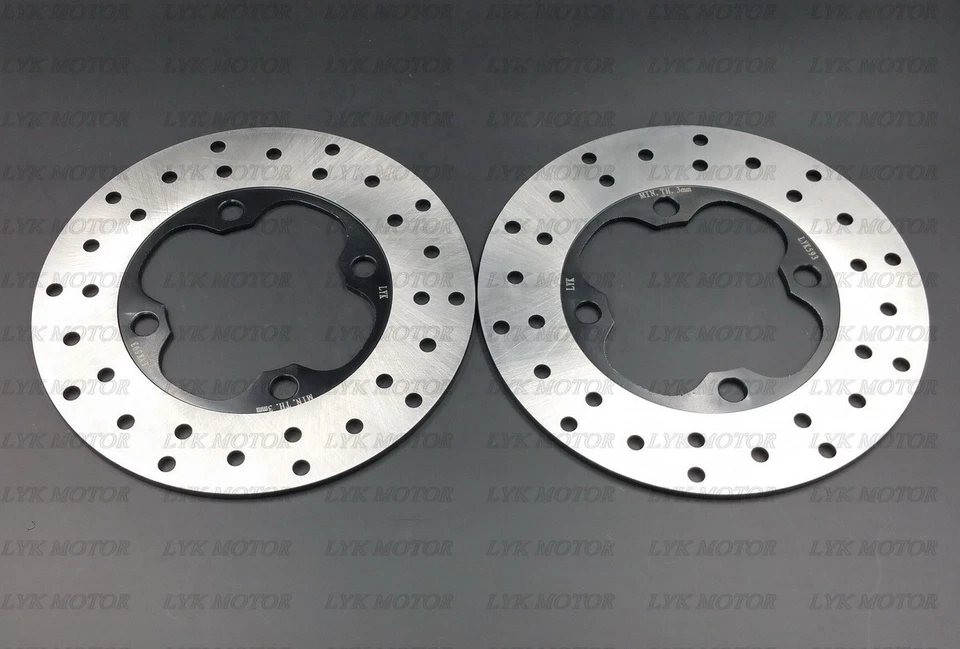 Disco de rotor de freno delantero 2 piezas para Honda Rancher 420 TRX420 FE 2007-2013 4x4 ES Foto 1 de 1