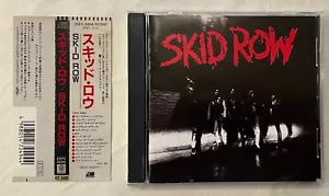 Skid Row - S/T (Original Japan CD w/OBI) 25P2-2494 Sebastian Bach - Picture 1 of 4