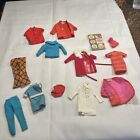 Vintage Barbie Cousin Francie Clothes Lot Mod Doll Outfits Tagged Barbie & Ken