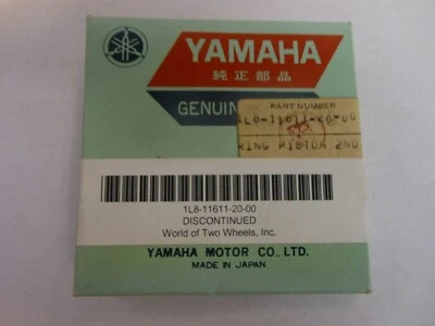  Yamaha Piston Rings  1L8-11611-20-00 +.050 OS YZ175C 1976 175 YZ175 Competition - Изображение 1 из 2