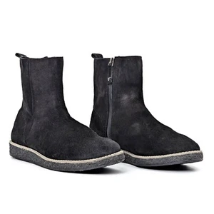 Trask Women Cassy Black Suede Zip Waterproof Ankle Boots size 6US EUR36 - Picture 1 of 7