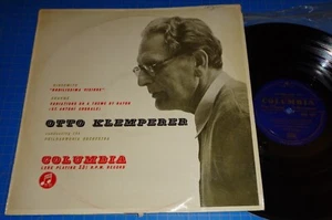 Klemperer HINDEMITH Nobilissima Visione BRAHMS Haydn Var. - Columbia 33CX 1241 - Picture 1 of 2