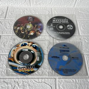 PC Games Hidden & Dangerous Theme Park World Seaworld Tycoon Champ Manager 99/00 - Picture 1 of 9
