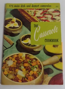 Casserole cookbook 175 main dish and desert 1955 recipes booklet - Imagen 1 de 1