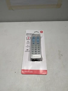 Silver GE Universal TV Remote Crtl 2 Device By Jasco 33701 - Picture 1 of 8