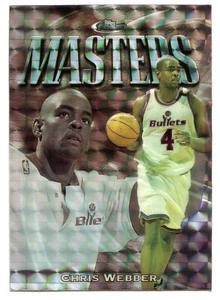 1997-98 Topps Finest Masters Silver Embossed Refractor 129 - Chris Webber #/263 - Bild 1 von 1