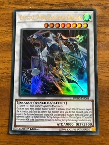 Kristallflügel Synchrondrache - YuGiOh TCG - FOLIE - DUPO-EN068 - Bild 1 von 2
