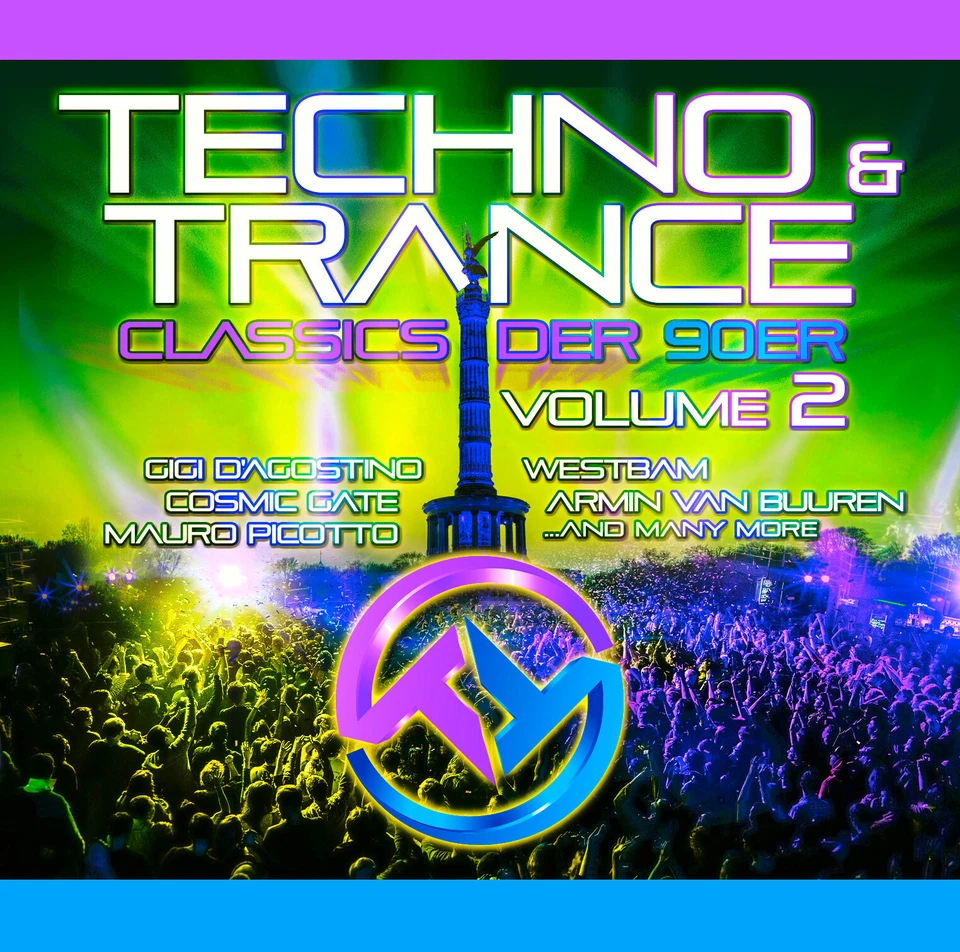 CD Techno & Trance Classics Der 90er Vol. 2 von Various Artists 2CDs - Bild 1 von 1