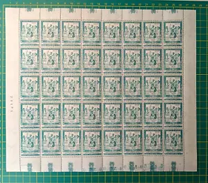 Vatican Stamps 1965, Sheet of 40,Sc A126,#404, ERROR of printing, MNH, Rare - Picture 1 of 10