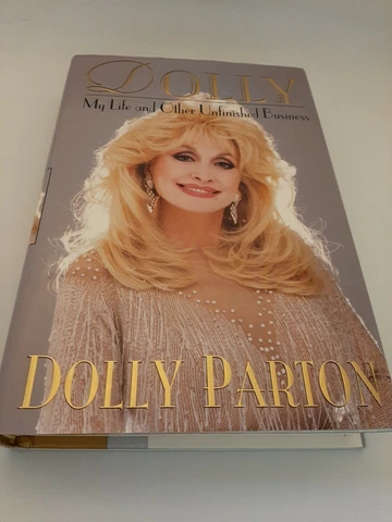 DOLLY PARTON SIGNED FIRST EDITION HBDJ MY LIFE AND OTHER UNFINISHED BUSINESS Cover