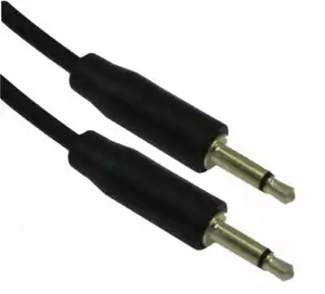 1.5ft 3.5mm SLIM MONO TS (2 conductor) Male to Male Audio Cable - Picture 1 of 3
