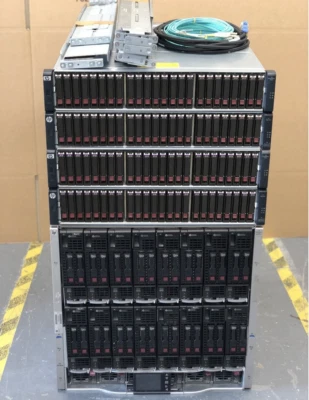 HP MSA 2040 10Gbit 48TB SSD/SAS SAN C7000 G3 16x BL460c Gen8 V2 320Core 2TB RAM - Image 1 of 2