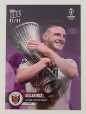 Topps Now UEL 2022/23 - Card 057 - Declan Rice - West Ham United - Limited