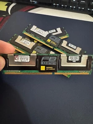 Kit 4x RAM Kingston 2GB DDR2 ECC FBDIMM - KVR667D2D4F5/2G (Totale 8GB) - Immagine 1 di 4