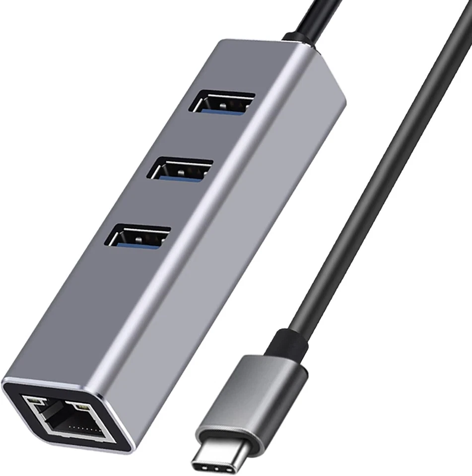 Hub USB-C, adattatore Splitter USB-C a 4 porte USB 3.0 con 1 USB 3.0, 2 USB 2.0, - Immagine 1 di 1
