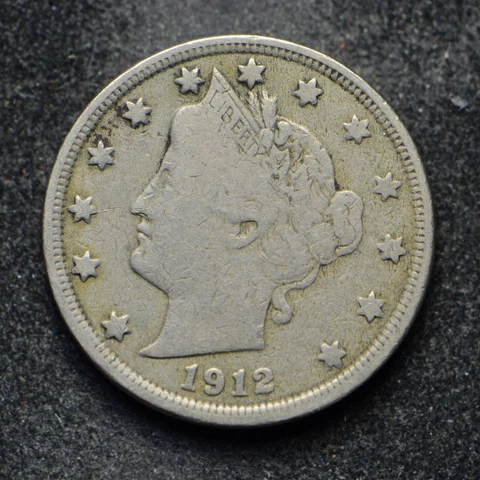 1912 Liberty Head V Nickel (bb11055) Cover