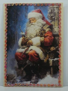 Handarbeit, Sonderaktion, Weihnachtskarte,  Weihnachtsmann, Nostalgie - Bild 1 von 1