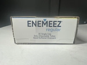 ENEMEEZ REGULAR 5ml MINI ENEMAS - 283mg Box of 35 Single Use Disposable Tubes - Picture 1 of 2