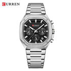 Sale Men Quartz Watch Brand Chronograph Rectangle Wristwatch Male Sport Watch