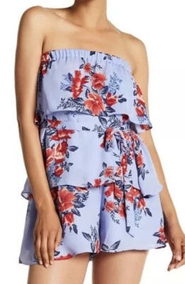 Mameluco estampado sin tirantes Parker Shioban talla pequeña L2911 Foto 1 de 3