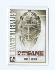 Marty Turco Stars of the Game 2008 In The Game Between the Pipes Hockey Card #68