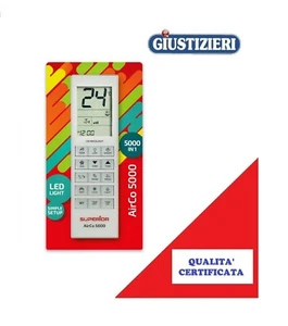 AIRCO-5000IN1 TELECOMANDO AIRCO UNIVERSALE PER CLIMATIZZATORI - 5000 CODICI - Foto 1 di 2