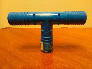 Blue Twister ABTT34 Polypropylen Bewässerungs-T-Stück 3/4 Zoll x 3/4 Zoll Durchmesser - Bild 1 von 5