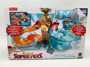 Fisher-Price DC League Of Super Pets Daily Rescue Playset NEW - Picture 1 of 6