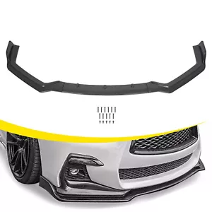 Alerón labial delantero estilo fibra de carbono para Infiniti Q50 Sport 2018-2023 - Imagen 1 de 18