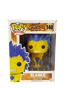 Blanka 140 Yellow Blue Street Fighter Funko Pop! Games Boxed Series 1 Gelb Blau - Bild 1 von 6